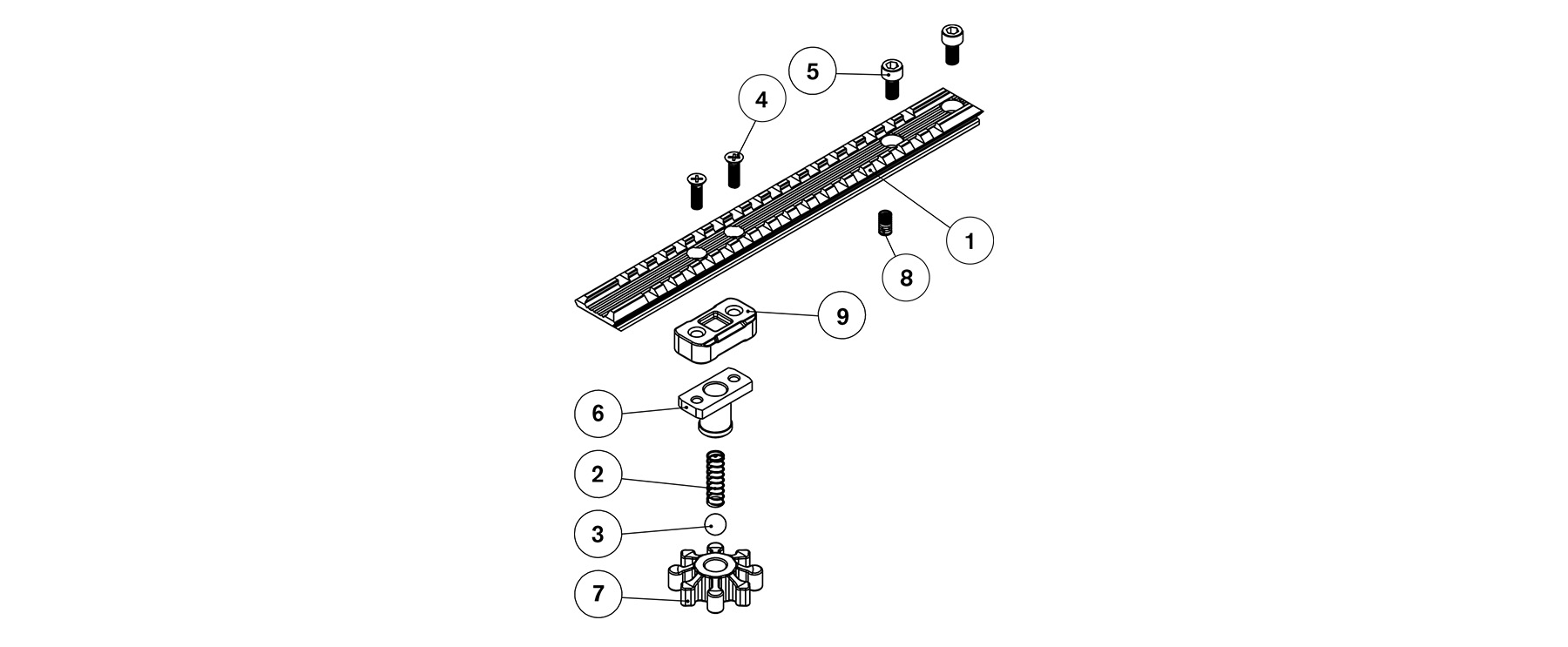 Amped G2D Scope Rail Kit